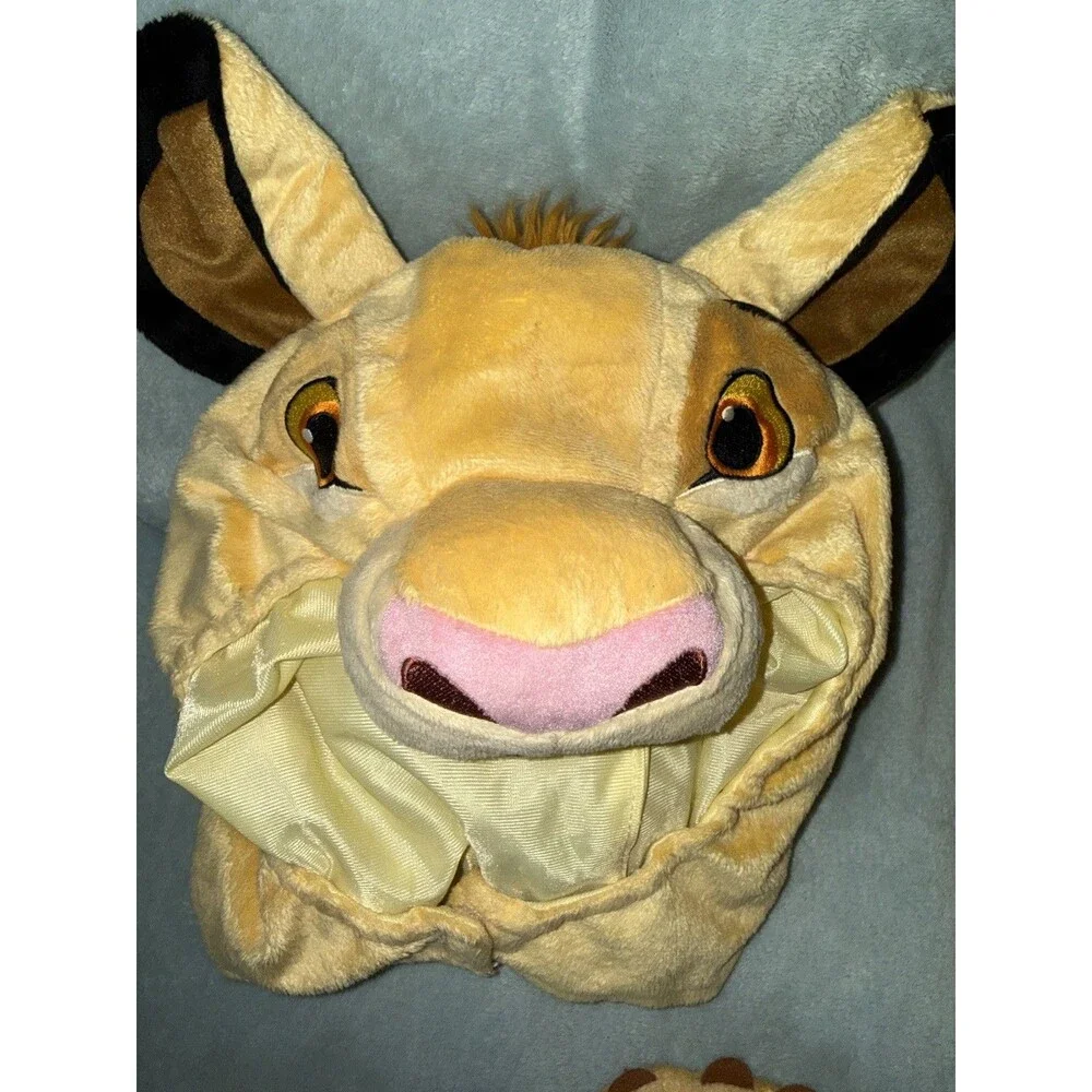 DISNEY STORE SIMBA LION KING PLUSH COSTUME BABY TODDLER SIZE 3T 3 YEARS RARE